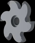 POLYGON.6.UNC.12Gg.9,6.60°.Z3 TI500