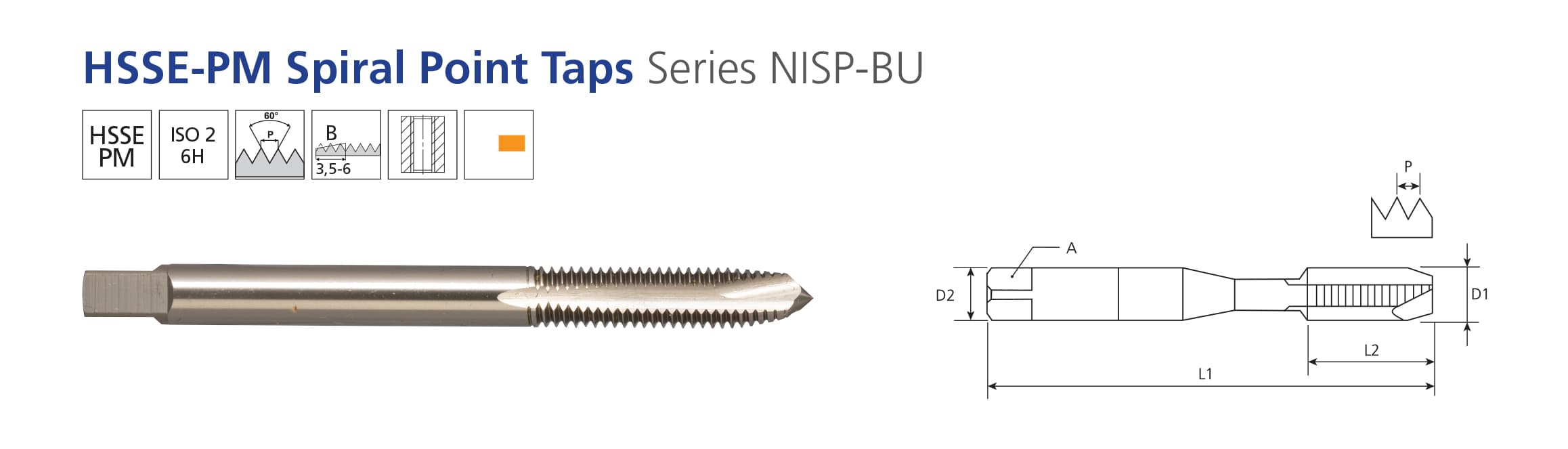 NISP-BU M4 X 0.7