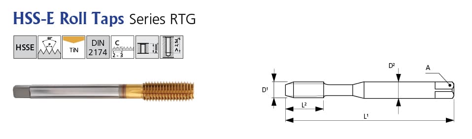 RTG M8-1.25